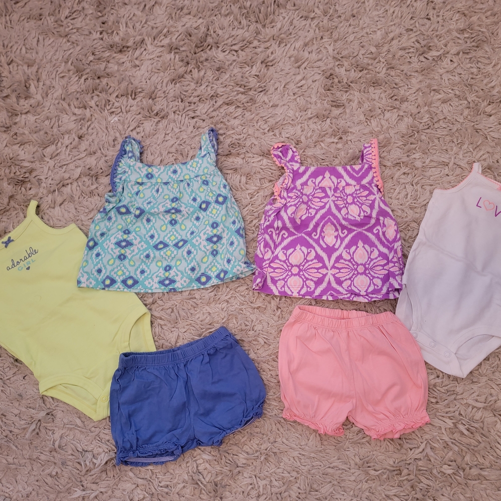 Carter's Blue Baby Shorts